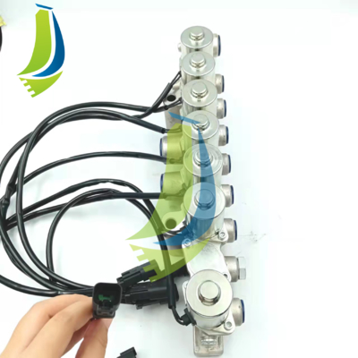 Excavator parts Solenoid Valve assembly 207-60-71311 2076071311 for PC400-8 PC450-8