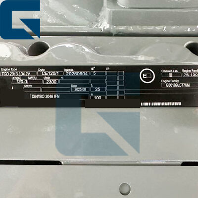 TCD2013L042V Engine Assembly Diesel Engine for Construction Machinery Equipment