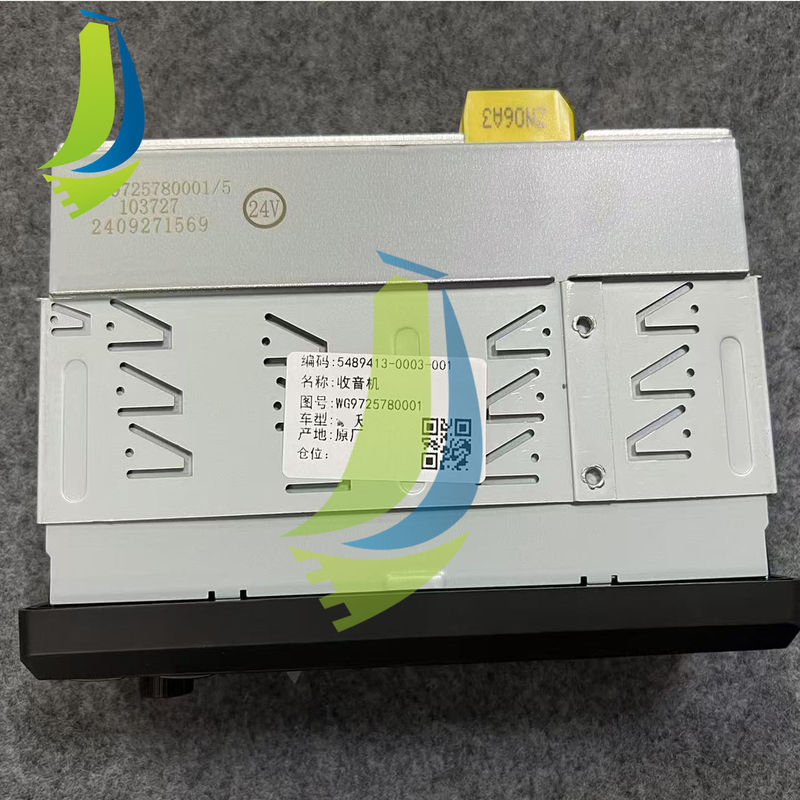 WG9725780001 MP3 Radio For Truck Parts